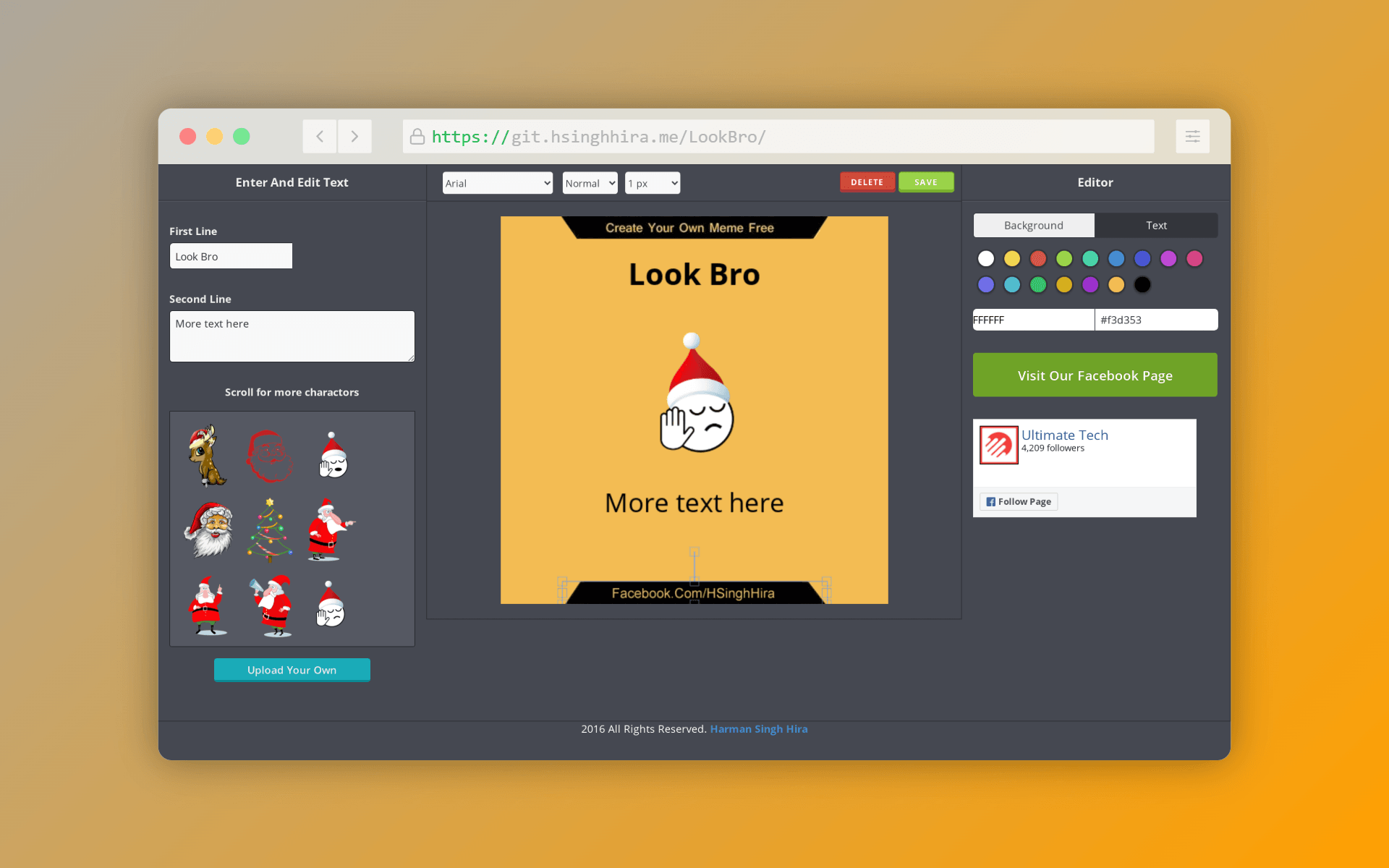 Meme Creator - JS Based